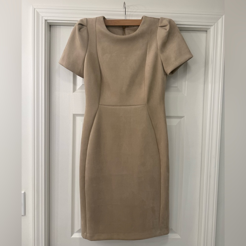 Calvin Klein Tan Mini Dress